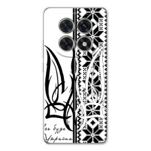 Чохол з українським гербом на Xiaomi Redmi Note 15 5G – Герб з вишивкою