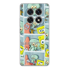 Силіконовий чохол Спанч Боб на Шіаомі Редмі Ноут 15 5G (Фото-БоБ)