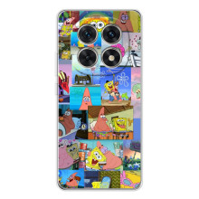 Силіконовий чохол Спанч Боб на Шіаомі Редмі Ноут 15 5G (Комікси Спанч Боб)