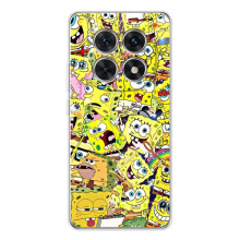 Силіконовий чохол Спанч Боб на Шіаомі Редмі Ноут 15 5G (Спанч Боб Арт)