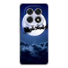 Новорічні Чохли для Шьомуі Мі Redmi Ноте 15 5G (VPrint) (Санта - місяць)