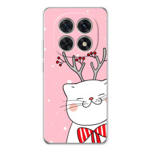 Новорічні Чохли для Шьомуі Мі Redmi Ноте 15 5G (VPrint) (Зимовий кіт)