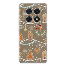 Новорічні, Святкові Чохли для Xiaomi Redmi Note 15 5G - 2024 год – Новорічні пряники