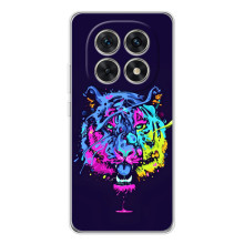 Силіконовий бампер з картинкою звірів для Xiaomi Redmi Note 15 5G – Тигр-Арт