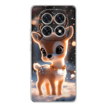 Яскравий чохол для Xiaomi Redmi Note 15 5G з Зимові Оленята (Оленятко)