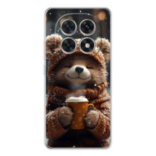 Друкований чохол 'Звірята з кавою' для Xiaomi Redmi Note 15 5G (Мішка з кавою)