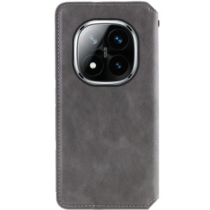 Кожаный чехол-книжка GETMAN Cubic (PU) для Xiaomi Redmi Note 15 Pro 5G