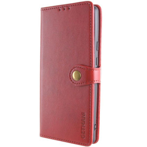 Шкіряний чохол-книжка GETMAN Gallant (PU) для Xiaomi Redmi Note 15 Pro 5G – Червоний
