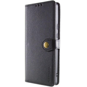 Шкіряний чохол-книжка GETMAN Gallant (PU) для Xiaomi Redmi Note 15 Pro 5G – Чорний