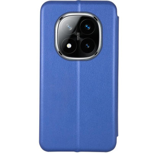 Кожаный чехол-книжка Classy для Xiaomi Redmi Note 15 Pro 5G – Синий