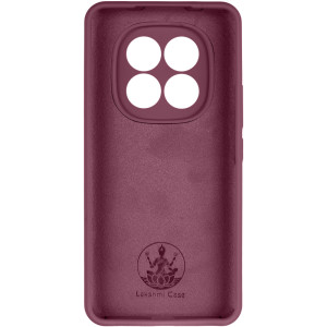 Чохол Silicone Cover Lakshmi Full Camera (AAA) для Xiaomi Redmi Note 15 Pro 5G – Бордовий
