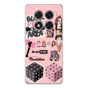 Чехлы с картинкой для Xiaomi Redmi Note 15 Pro 5G – BLACK PINK коллаж