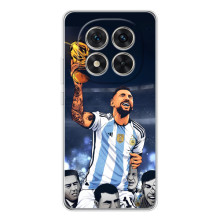 Чохли для Xiaomi Redmi Note 15 Pro 5G (Leo чемпіон) (AlphaPrint) (Мессі з кубком)