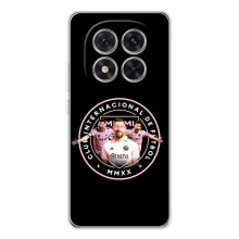 Чохли для Шiaomi Рєдмі Ноут 15 Про 5G - Лео Мессі Маямі – Мессі в лого