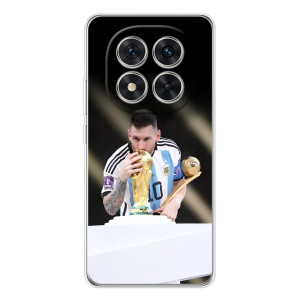 Чехлы Лео Месси Аргентина для Xiaomi Redmi Note 15 Pro 5G (Кубок Мира)