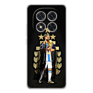 Чехлы Лео Месси Аргентина для Xiaomi Redmi Note 15 Pro 5G (Месси король)