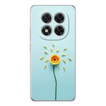 Чехлы с Цветами для Xiaomi Redmi Note 15 Pro 5G (VPrint) (Желтый цветок)