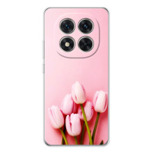 Чехлы с картинкой (Тюльпаны) на Xаomi Рэдми Нот 15 Про 5G
