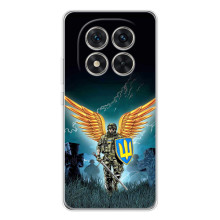 Чехлы с картинкой ЗСУ для Xiaomi Redmi Note 15 Pro 5G (AlphaPrint) – Солдат ЗСУ