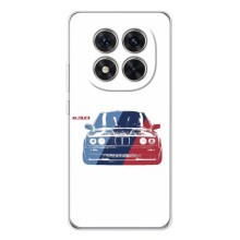 Чехол BMW для 삶ши РЭДМИ Нот 15 Про 5G – BMW на белом