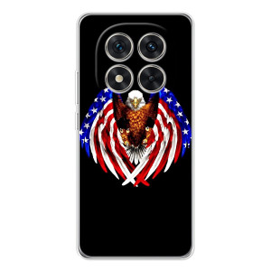 Чехол Флаг USA для Xiaomi Redmi Note 15 Pro 5G – Крылья США