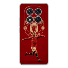 Чехол футболист Роналду для 삶ши РЭДМИ Нот 15 Про 5G – Роналду в МЮ