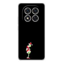 Чехол ГРИНЧ для Xаomi Рэдми Нот 15 Про 5G (Гринч на чорном)