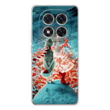 Чехол ГРИНЧ для Xаomi Рэдми Нот 15 Про 5G (Новогодний Гринч)