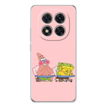 Чохол Губка Боб для Шiaomi Рєдмі Ноут 15 Про 5G (За партою)