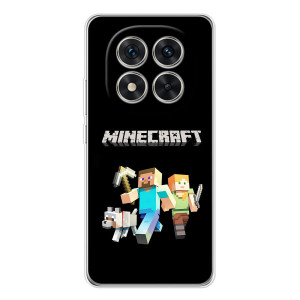 Чохол Майнкрафт на Xiaomi Redmi Note 15 Pro 5G (AlphaPrint) Minecraft