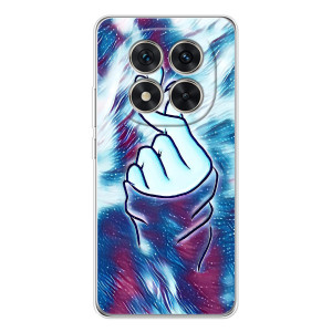 Чехол с принтом для Xiaomi Redmi Note 15 Pro 5G (AlphaPrint - Знак сердечка)