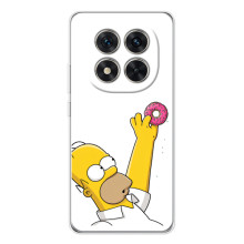 Чjхол з Сімпсонами для Xiaomi Redmi Note 15 Pro 5G (VPrint) (Гомер з пончиком)