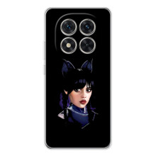 Чохли Венсдей на Xiaomi Redmi Note 15 Pro 5G Уенсдей (AlphaPrint) (серйозна Венздей)