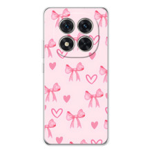 Чохол банти для Xiaomi Redmi Note 15 Pro 5G – Бантики і сердечки