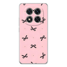 Чохол банти для Xiaomi Redmi Note 15 Pro 5G – Чорні бантики