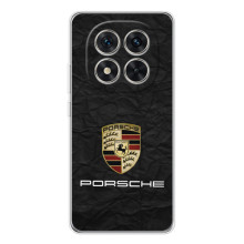 Чехол с авто Порше для Xiaomi Redmi Note 15 Pro 5G – Логотип Порше
