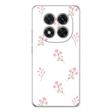 Чехол с розовым рисунком для Xiaomi Redmi Note 15 Pro 5G – Розовые цветы