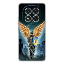 Чехол с украинским воином на Xiaomi Redmi Note 15 Pro 5G – Крылатый воин