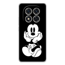 Міккі Маус чохол для Xiaomi Redmi Note 15 Pro 5G (AlphaPrint - Мультяшні) – Маус на чорному