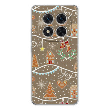 Новорічні, Святкові Чохли для Xiaomi Redmi Note 15 Pro 5G - 2024 год – Новорічні пряники