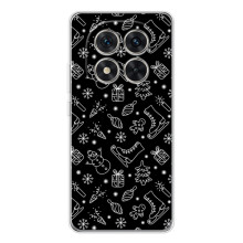 Новорічні, Святкові Чохли для Xiaomi Redmi Note 15 Pro 5G - 2024 год – Новорічний фон