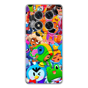 Силиконовый Чехол на Xiaomi Redmi Note 15 Pro 5G с картинкой Brawl Stars – Brawl-Stars