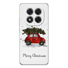 Різдвяні, Святкові Чохли для Шiaomi Рєдмі Ноут 15 Про 5G (Авто з ялинкою)
