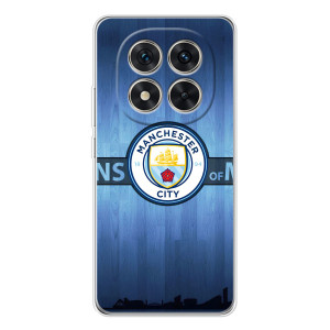 Силиконовые Чехлы принт Футбол на Xiaomi Redmi Note 15 Pro 5G – ManCity