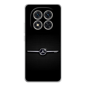 Силиконовый бампер с картинкой машины на Xiaomi Redmi Note 15 Pro 5G – Mercedes