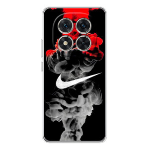 Силиконовый Чехол на Xiaomi Redmi Note 15 Pro 5G с картинкой Nike – Nike дым