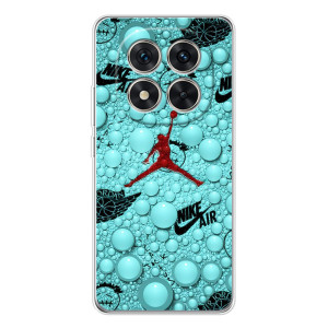 Силиконовый Чехол Nike Air Jordan на Xаomi Рэдми Нот 15 Про 5G – Джордан Найк