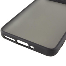 Чехол TPU+PC Lyon Frosted для Xiaomi Redmi Note 15 Pro+ 5G – Черный