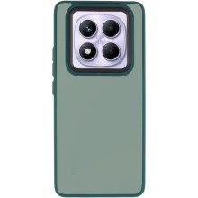 Чехол TPU+PC Lyon Frosted для Xiaomi Redmi Note 15 Pro+ 5G – Зеленый