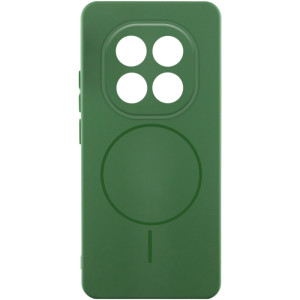 Чехол Silicone Cover Lakshmi Full Camera (AA) with Magnetic Fit для Xiaomi Redmi Note 15 Pro+ 5G – Зеленый